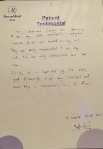 Patient Testimonial 22