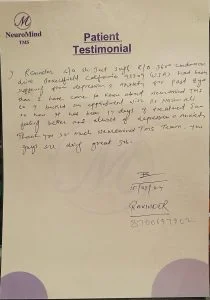 Patient Testimonial 30